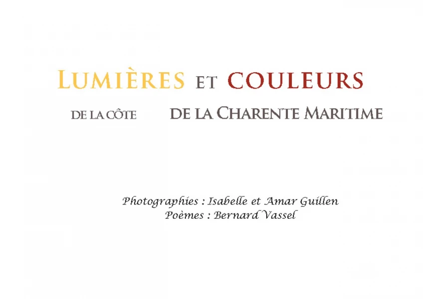 livre lumieres et couleurs charente maritime amar guillen photographe 07