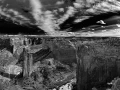 Photo de paysages en noir et blanc. Amar Guillen Photographe.