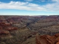 La rive sud du Grand Canyon dans l'état de l'Arizona aux Etats-