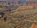 La rive sud du Grand Canyon dans l'état de l'Arizona aux Etats-