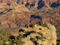 La rive sud du Grand Canyon dans l'état de l'Arizona aux Etats-