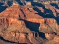 La rive sud du Grand Canyon dans l'état de l'Arizona aux Etats-