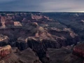 La rive sud du Grand Canyon dans l'état de l'Arizona aux Etats-