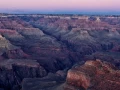 La rive sud du Grand Canyon dans l'état de l'Arizona aux Etats-