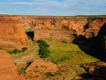 Paysage du Canyon de Chelly dans l'état de l'Arizona aux Etats-