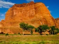 Paysage du Canyon de Chelly dans l'état de l'Arizona aux Etats-