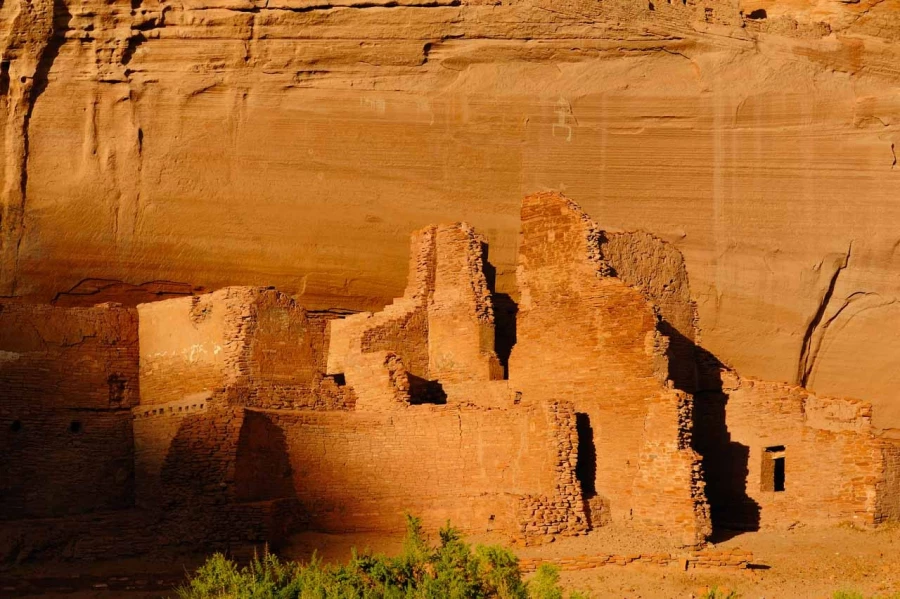 Paysage du Canyon de Chelly dans l'état de l'Arizona aux Etats-