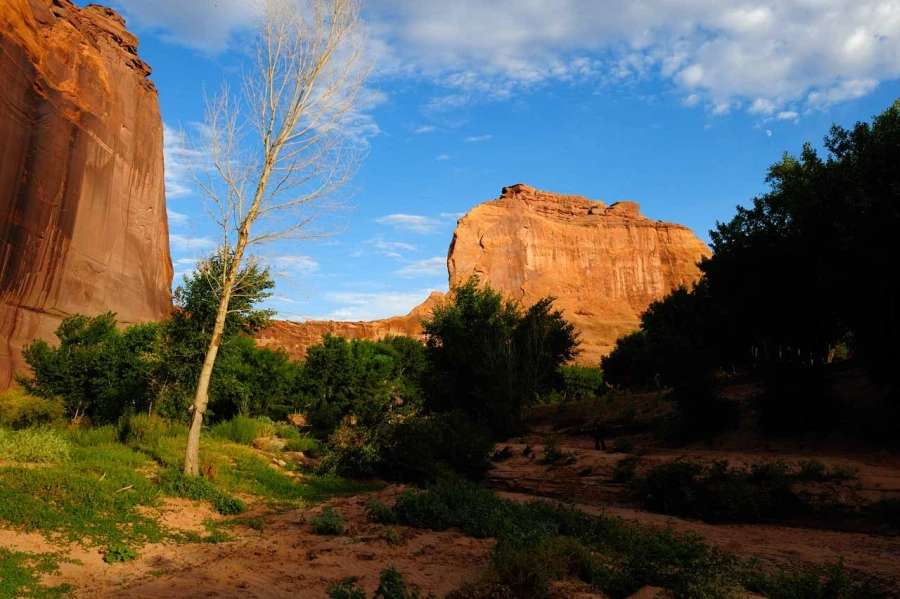 Paysage du Canyon de Chelly dans l'état de l'Arizona aux Etats-