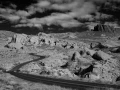 02 landscape of valley of fire in black and white amar guillen photographer