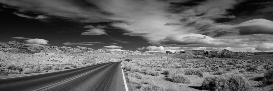 03 paysage de valley fire nevada en noir et blanc amar guillen photographe