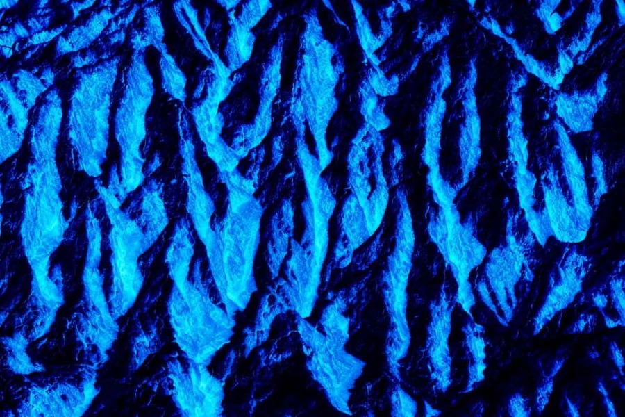 Photo abstraite réalisée sur une scène naturelle.