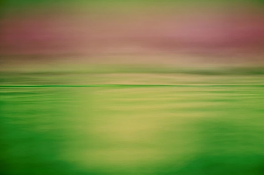 Photo abstraite réalisée sur une scène naturelle.
