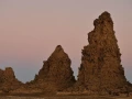 Paysage de Lac Abbé à Djibouti.