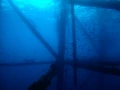 Plonger sur une plateforme pétrolière dans le Golfe du Mexique au Texas
