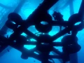 Plonger sur une plateforme pétrolière dans le Golfe du Mexique au Texas