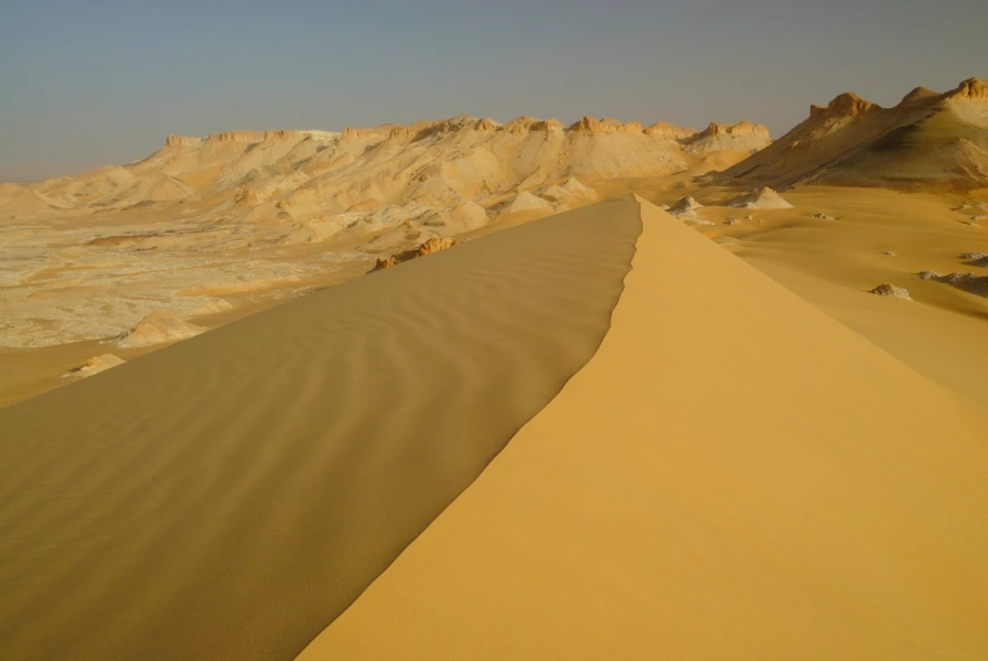 Paysage de Al Qasr en Egypte.