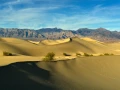 Landscape of Death Valley in California.