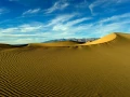 Landscape of Death Valley in California.