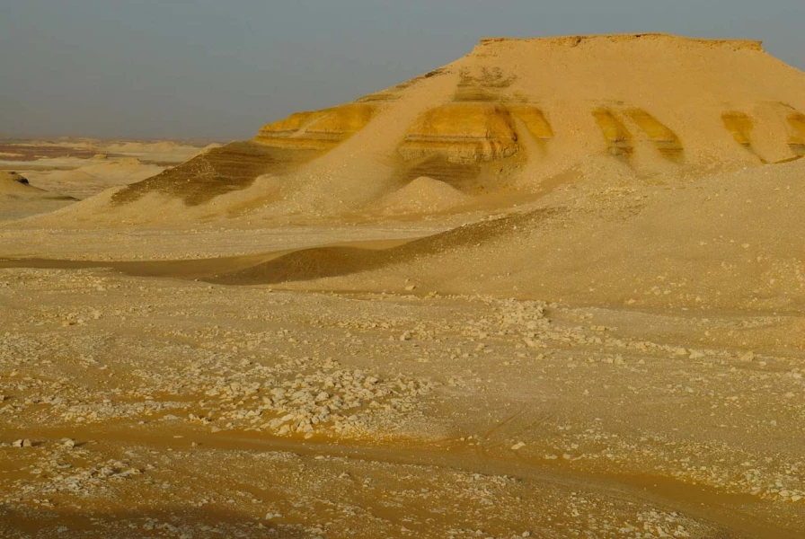 Paysage de Al Qasr en Egypte.
