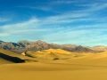 Landscape of Death Valley in California.