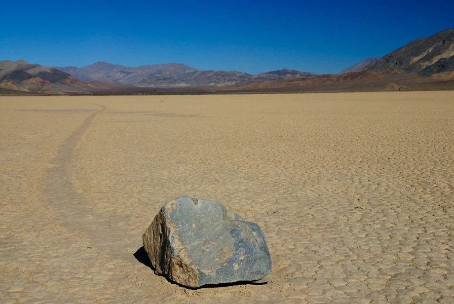 Paysage de la Vallée de la Mort en Californie.