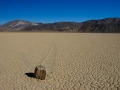 Landscape of Death Valley in California.