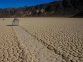 Landscape of Death Valley in California.