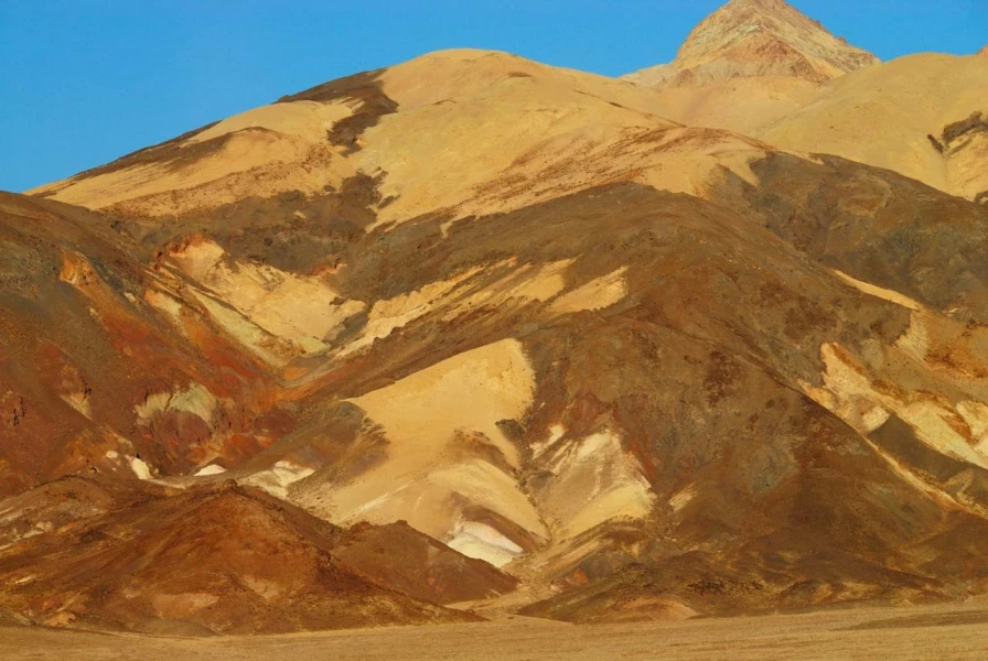 Paysage de la Vallée de la Mort en Californie.