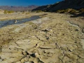 Landscape of Death Valley in California.