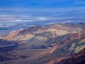 Landscape of Death Valley in California.