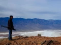 Landscape of Death Valley in California.