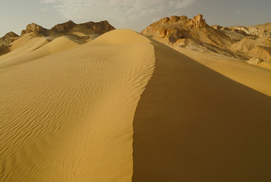 Landscape of Al Qasr in Egypt.