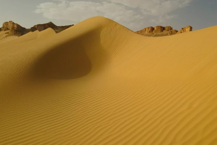 Landscape of Al Qasr in Egypt.