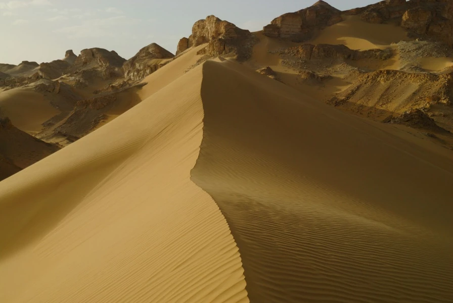 Paysage de Al Qasr en Egypte.