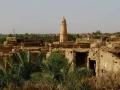 Paysage de Al Qasr en Egypte.