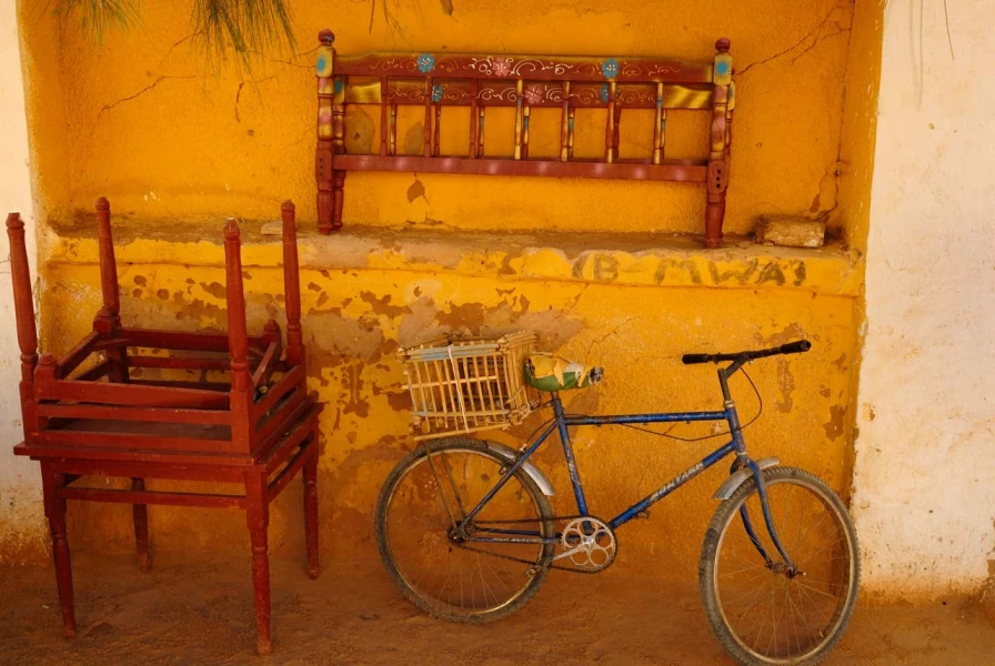 Paysage de Al Qasr en Egypte.