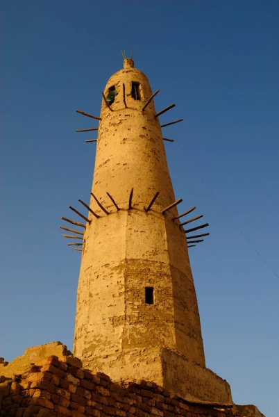 Paysage de Al Qasr en Egypte.
