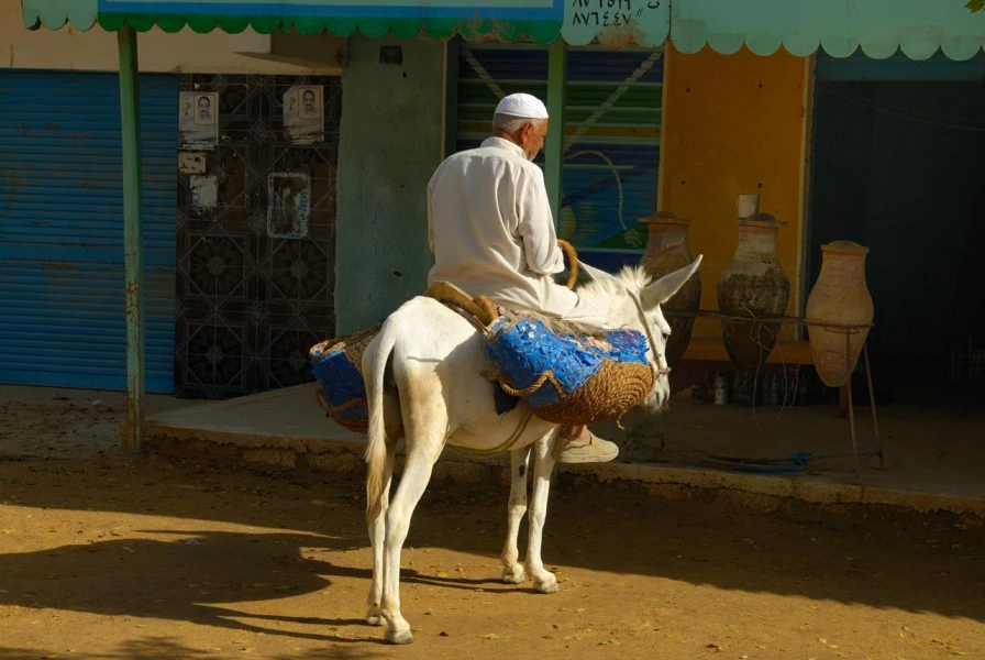 Paysage de Al Qasr en Egypte.