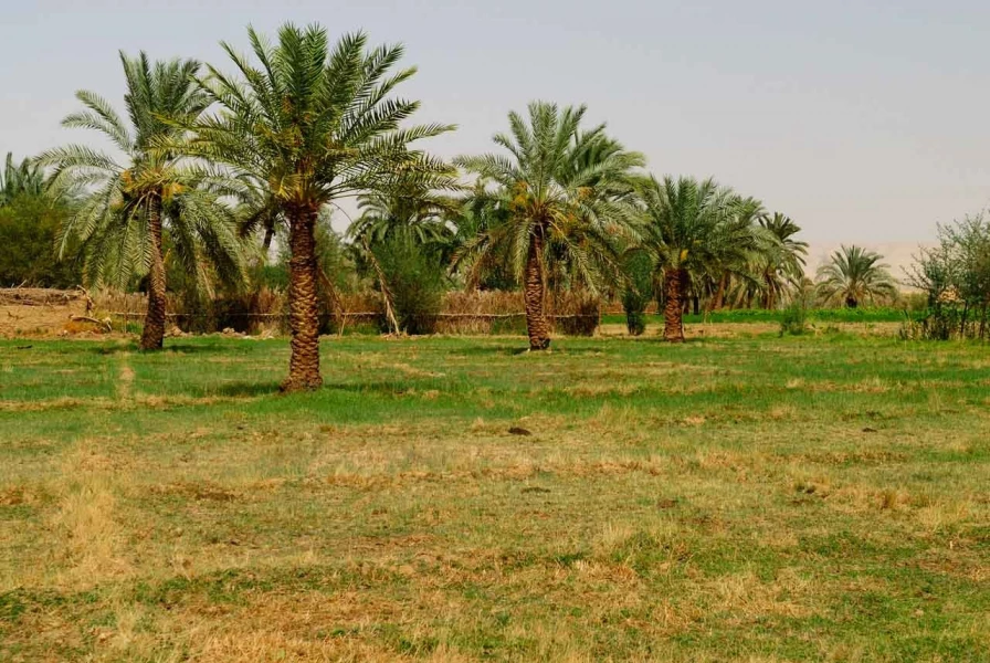Landscape of Al Qasr in Egypt.