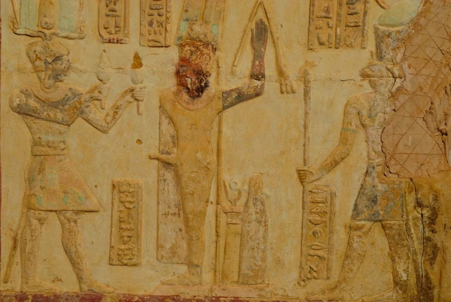 Paysage de Al Qasr en Egypte.