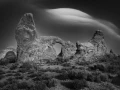 Paysage du parc national des Arches dans l'Utah aux Etats-unis.