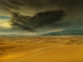 Tempête sur le parc national de Great Sand Dunes au Colorado au