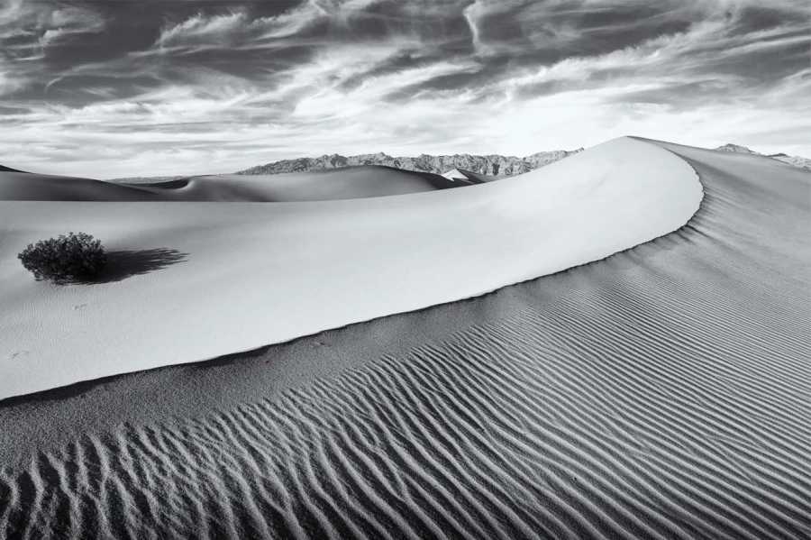 Mesquite Dunes in Death Valley, California, USA