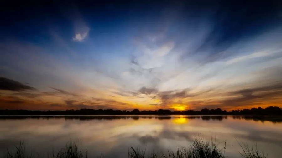 004 paysage de la dombes etang couleur