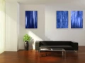 Exemple d'un tirage d'art accroché sur un mur et créé par Ama