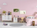 Exemple d'un tirage d'art accroché sur un mur et créé par Ama