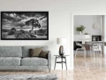 Exemple d'un tirage d'art accroché sur un mur et créé par Ama
