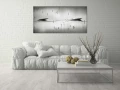 Exemple d'un tirage d'art accroché sur un mur et créé par Ama