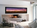 Example of a fine art print hanging on a wall and created by Ama