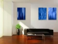 Example of a fine art print hanging on a wall and created by Ama